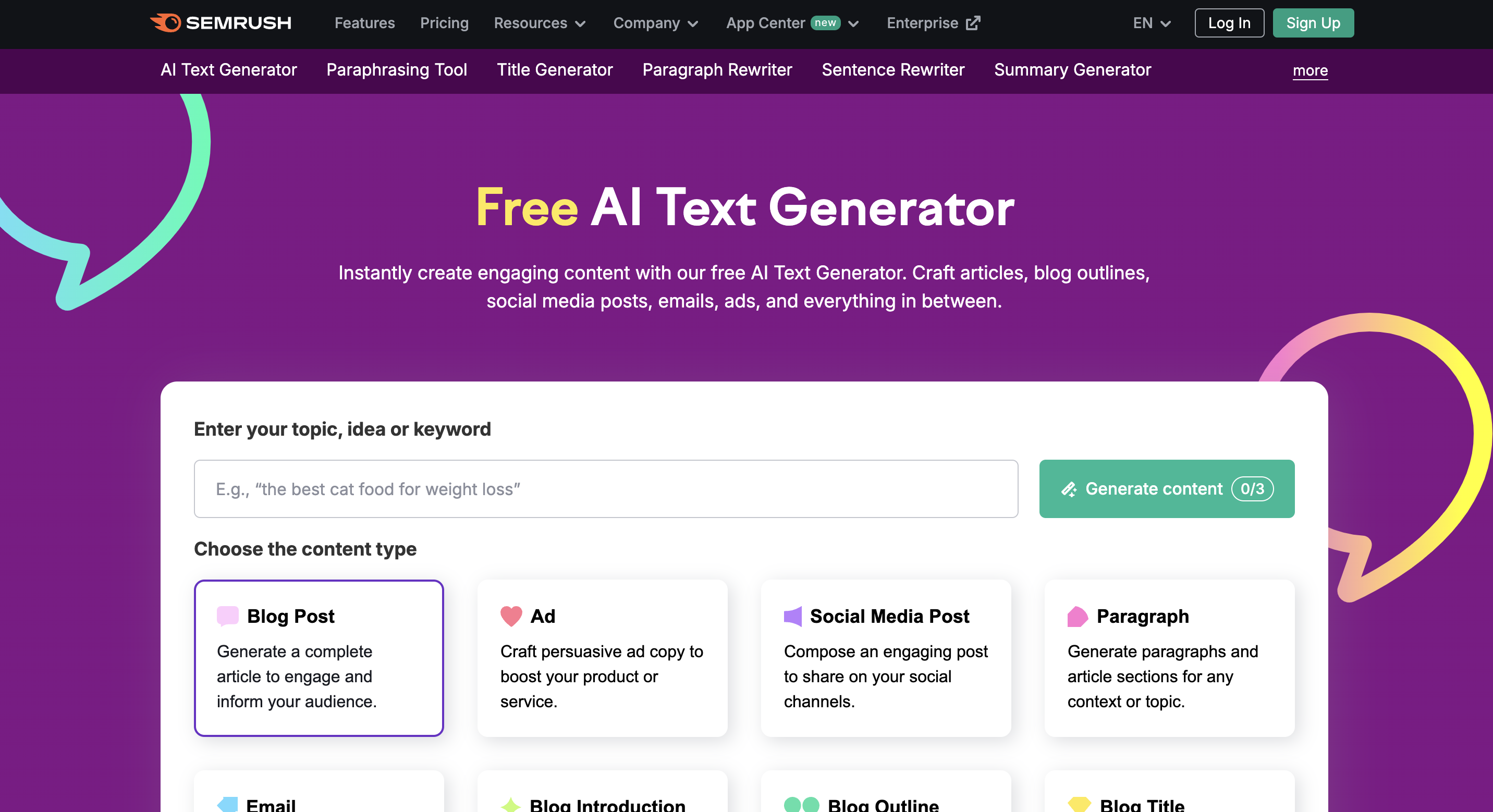 AI Text Generator